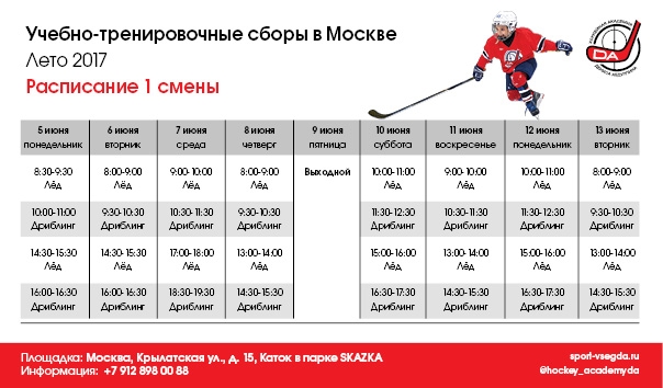 Летние сборы I Москва 2017