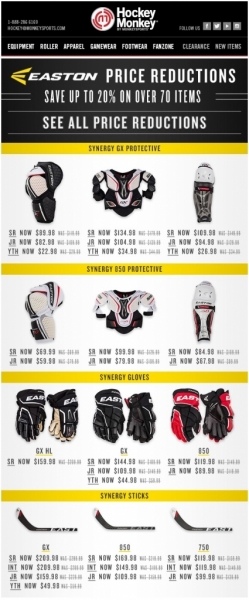 Распродажа EASTON