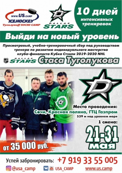 Сборы в Сочи 2021