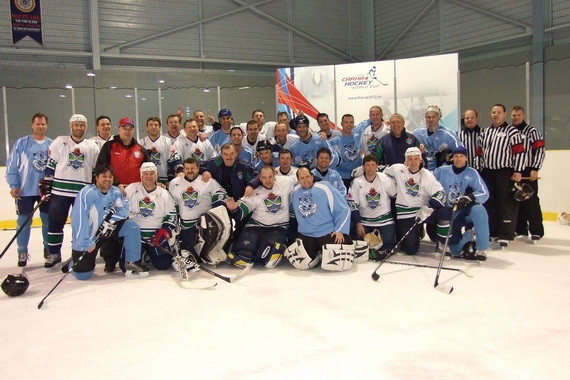 ХК клуб ветеранов Липецк 2012